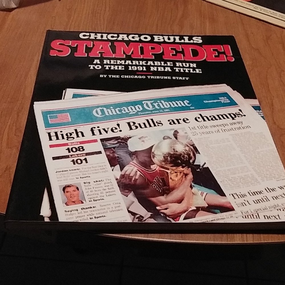 Chicago Bulls stampede book